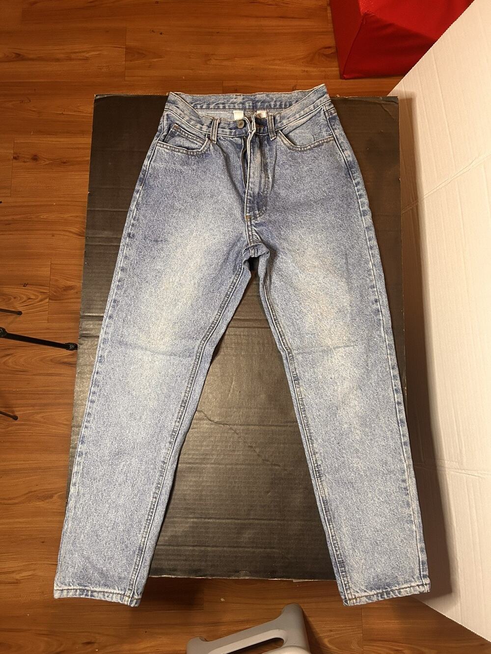 J. Galt Brandy Melville Straight Leg Jeans 100% Cotton Blue Women's Small